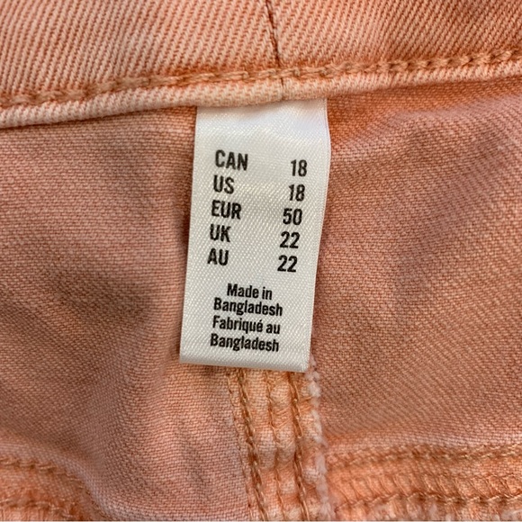 Addition Elle Pink Pastel Slim Leg Jeans - Picture 7 of 10